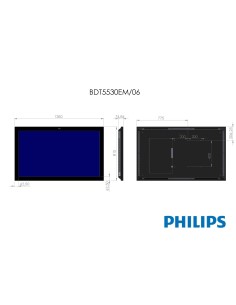 Philips Monitor LCD BDT5530EM 06