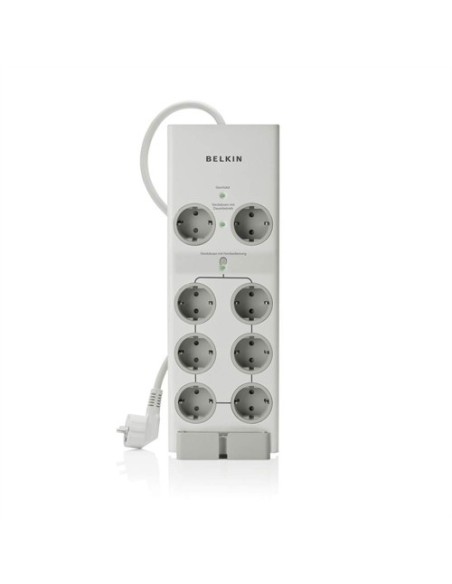 Belkin BG108000CF2M protezione da sovraccarico Bianco 8 presa(e) AC