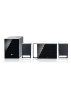 LG BH5320F sistema home cinema 2.1 canali 400 W Compatibilità 3D Nero