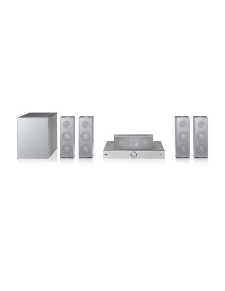 LG BH8220B sistema home cinema 5.1 canali 1100 W Compatibilità 3D Alluminio