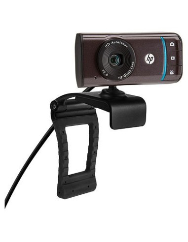 HP HD-3110 webcam 5 MP 1280 x 720 Pixel USB 2.0 Cioccolato