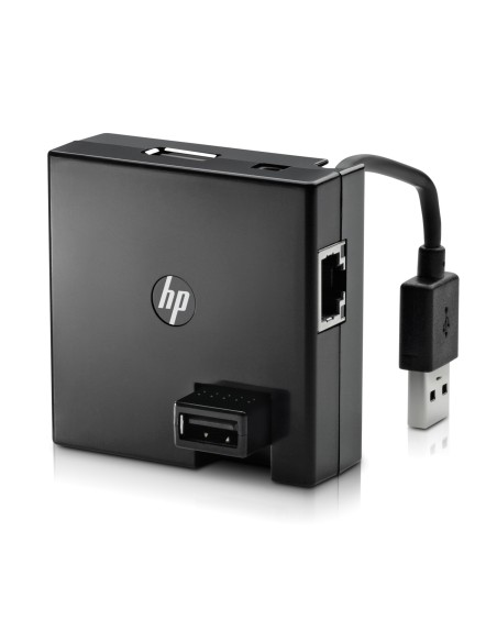 HP LAN & USB Travel Hub Nero