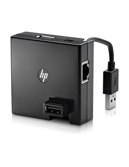 HP LAN & USB Travel Hub Nero