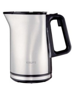 Krups BW 500C bollitore elettrico 1,7 L 2400 W Nero, Acciaio inossidabile