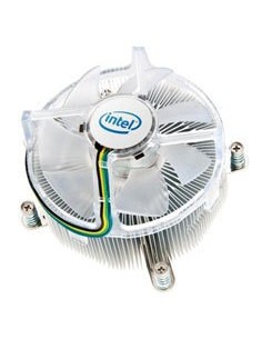 Intel RTS2011AC Processore Refrigeratore 9,2 cm Alluminio, Trasparente
