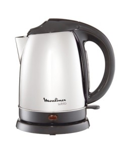 Moulinex BY530D bollitore elettrico 1,7 L 2400 W Nero, Acciaio inossidabile