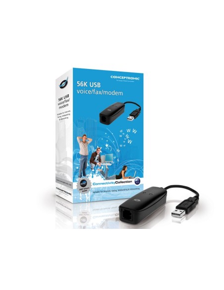 Conceptronic 56kbps USB voice fax modem