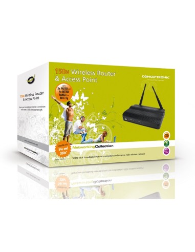 Conceptronic 150N Wireless Router & Access Point