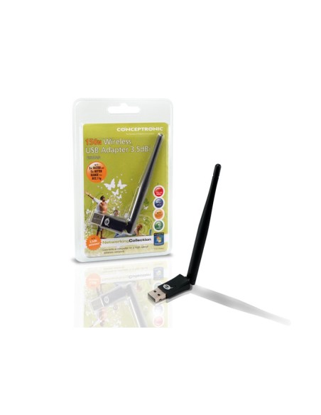 Conceptronic 150N Wireless USB Adapter 3.5dBi