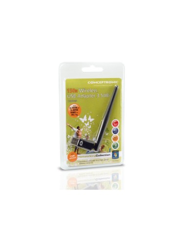Conceptronic 150N Wireless USB Adapter 3.5dBi