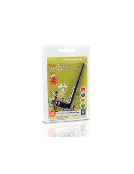 Conceptronic 150N Wireless USB Adapter 3.5dBi
