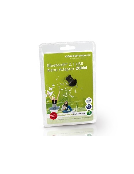 Conceptronic Bluetooth v2.1 USB 2.0 Nano Adapter 200m