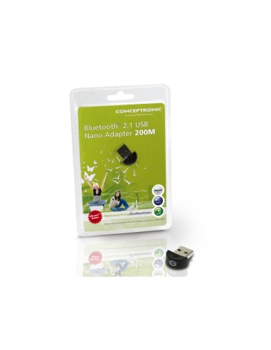 Conceptronic Bluetooth v2.1 USB 2.0 Nano Adapter 200m