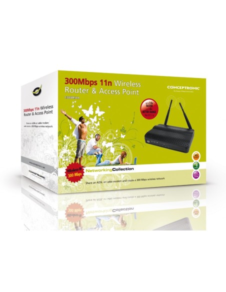 Conceptronic 300Mbps 11n Wireless Router & Access Point