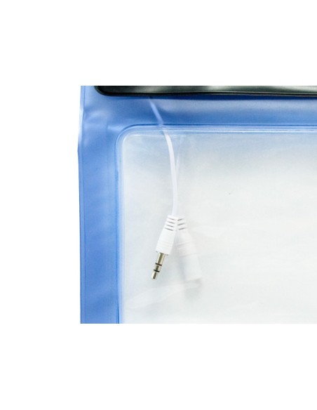 Conceptronic CWPBTABAP custodia per tablet 25,4 cm (10") Custodia a sacchetto Blu, Trasparente