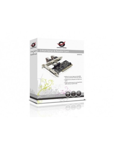 Conceptronic CI3PSERPAR scheda di interfaccia e adattatore Interno Parallelo, Seriale