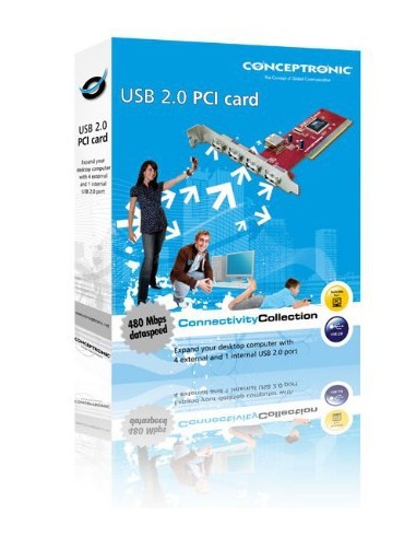 Conceptronic 5 Port USB 2.0 PCI Card