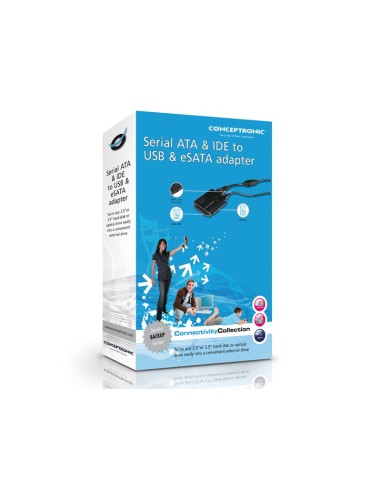 Conceptronic Serial ATA & IDE to USB & eSATA adapter