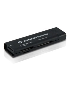 Conceptronic CMULTITRVU3 lettore di schede USB 3.2 Gen 1 (3.1 Gen 1) Nero
