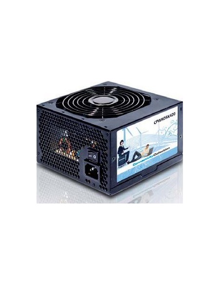 Conceptronic CPWRDSK400 alimentatore per computer 420 W 20+4 pin ATX ATX Nero