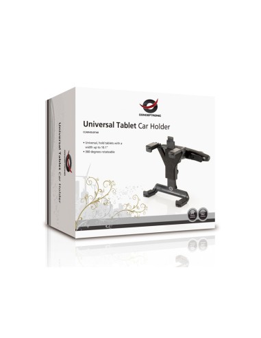 Conceptronic CCARHOLDTAB supporto per personal communication Supporto attivo Tablet UMPC Nero