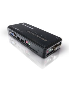 Conceptronic 4 ports USB KVM Switch with audio 2