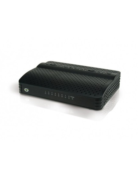 Conceptronic C100S8A switch di rete Nero