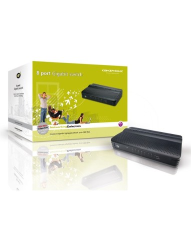 Conceptronic 8 port Gigabit switch