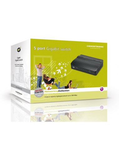Conceptronic 5 port Gigabit switch