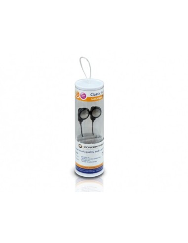 Conceptronic CHEADPHBL cuffia e auricolare Cablato Cuffie In-ear MUSICA Nero