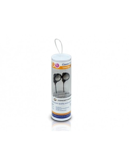 Conceptronic CHEADPHBL cuffia e auricolare Cablato Cuffie In-ear MUSICA Nero