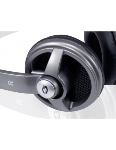Conceptronic CGAMESTAR2 cuffia e auricolare Cablato A Padiglione Giocare Grigio