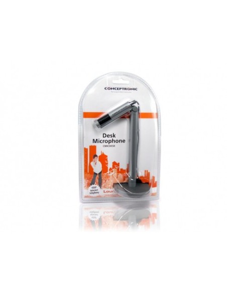 Conceptronic CMICDESK microfono Grigio Microfono per PC