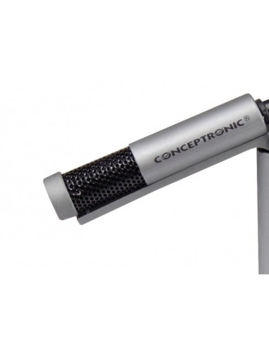 Conceptronic CMICDESK microfono Grigio Microfono per PC