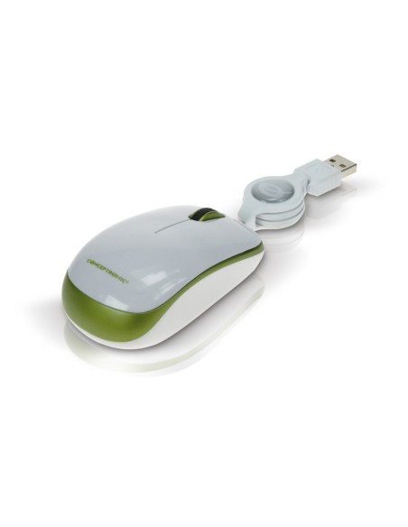 Conceptronic Optical Micro Mouse Green