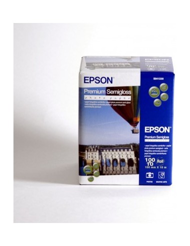 Epson Premium Semigloss Photo Paper Roll, 100mm x 10m, 251g m²