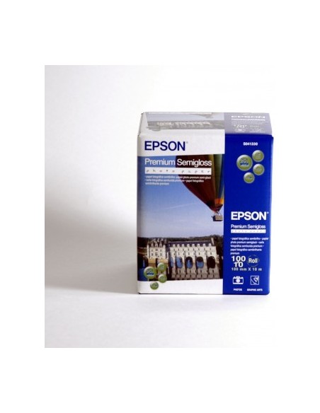 Epson Premium Semigloss Photo Paper Roll, 100mm x 10m, 251g m²