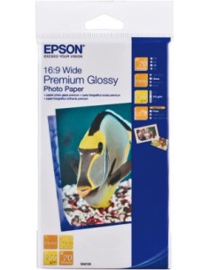 Epson Carta Fotografica Lucida Premium, formato 16 9 (10, 16x18, 06cm) 2