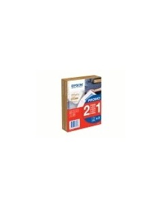 Epson Carta Fotografica "GOOD", in confezione promozionale "2x1  prendi 2 e paghi 1" formato 10x15cm (4x6")