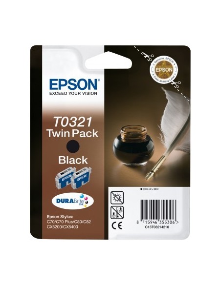 Epson Quill Twinpack Nero