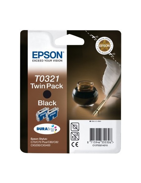 Epson Quill Twinpack Nero