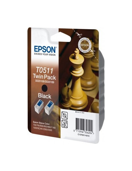Epson Chess Twinpack Nero