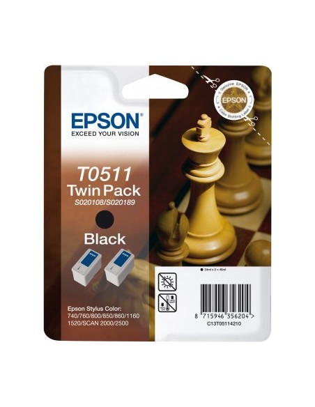 Epson Chess Twinpack Nero
