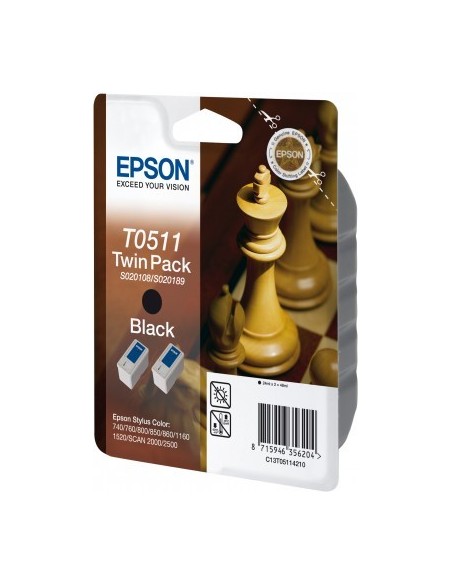 Epson Chess Twinpack Nero