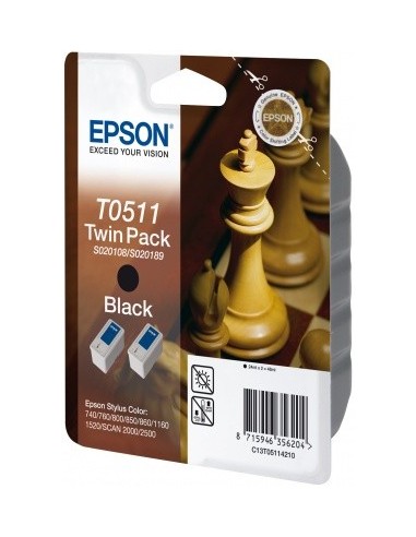Epson Chess Twinpack Nero