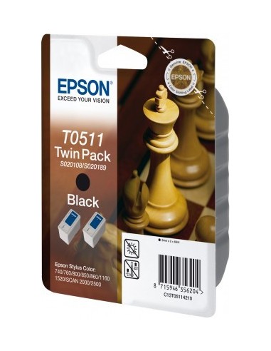Epson Chess Twinpack Nero