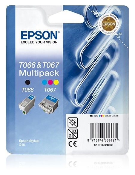 Epson Paperclip Multipack t066 7