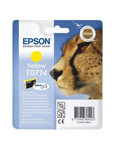 Epson Cartuccia di inchiostro Yellow T0714 DURABrite Ultra Ink