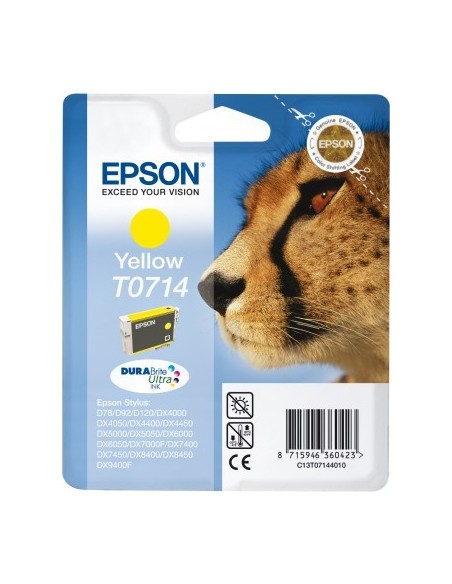 Epson Cartuccia di inchiostro Yellow T0714 DURABrite Ultra Ink
