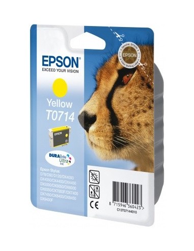 Epson Cartuccia di inchiostro Yellow T0714 DURABrite Ultra Ink